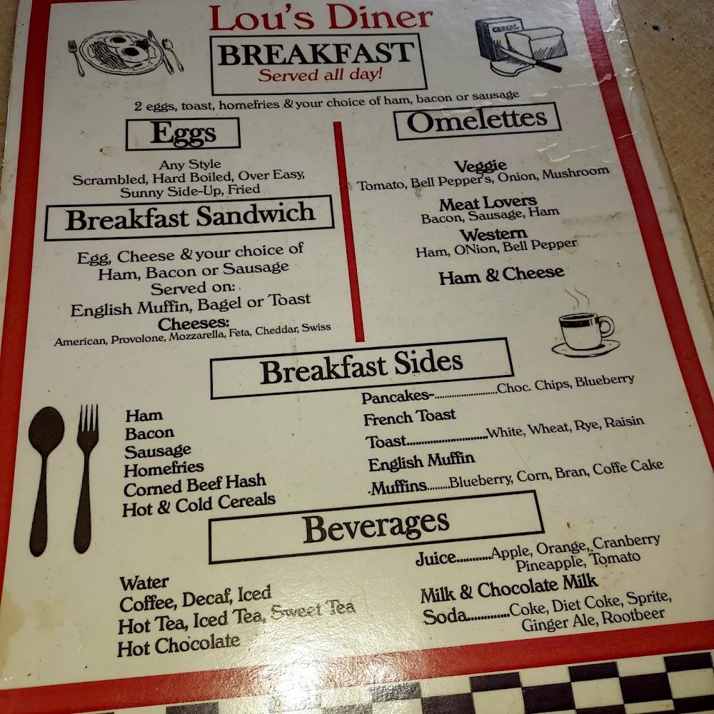 Lou's Diner 2 Eggs Toast Coffee&Homefr